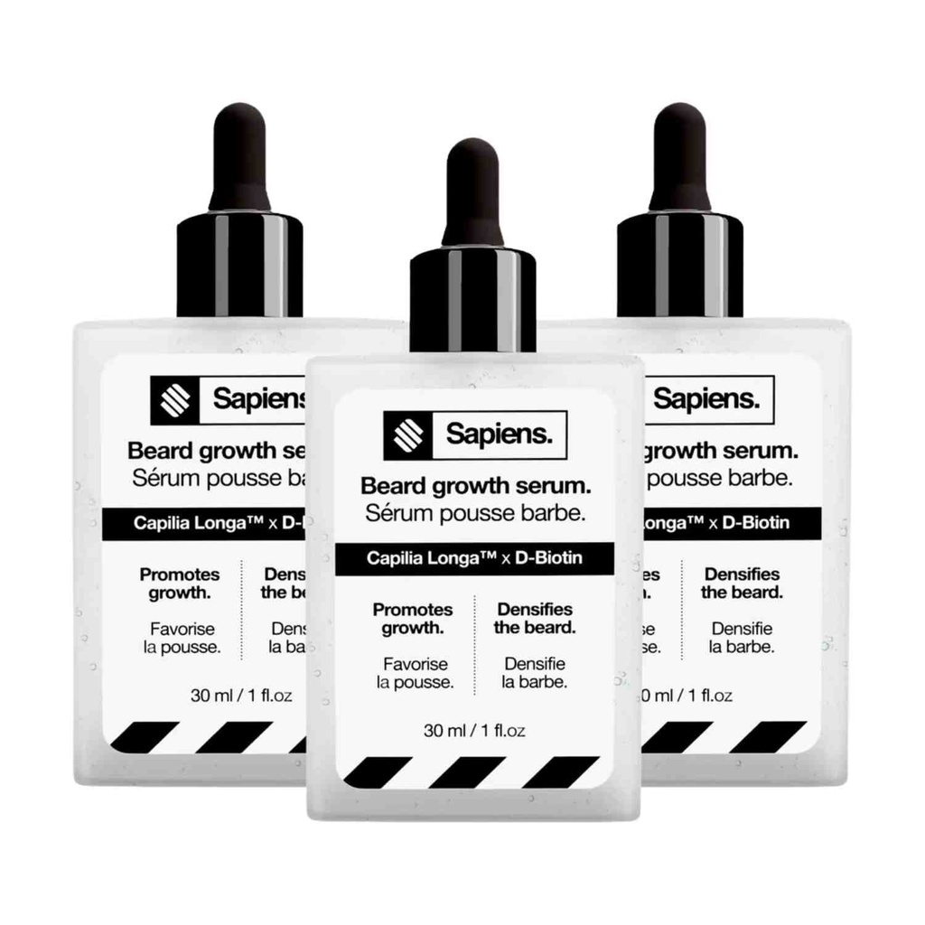 SAPIENS Sérum pousse barbe 30ml