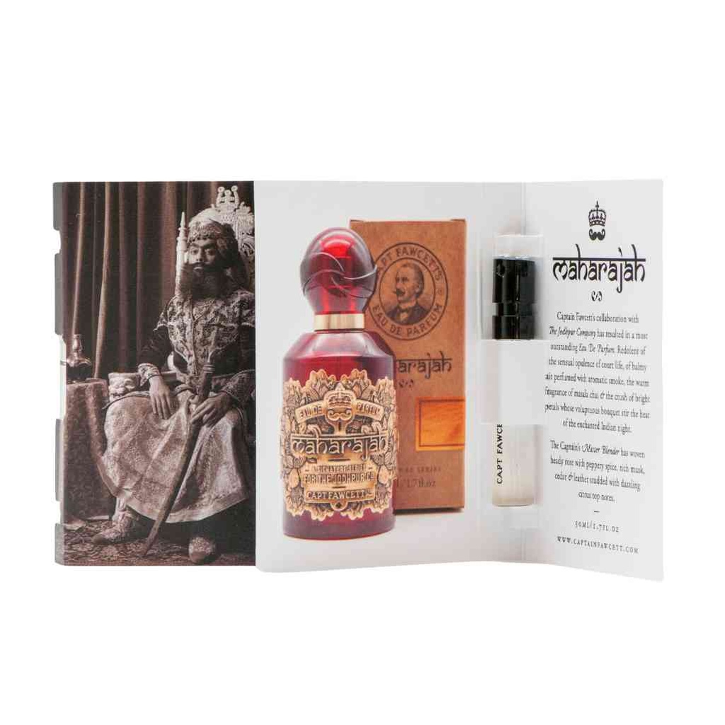 CAPTAIN FAWCETT Échantillon d'eau de Parfum - Maharajah de 2 ml