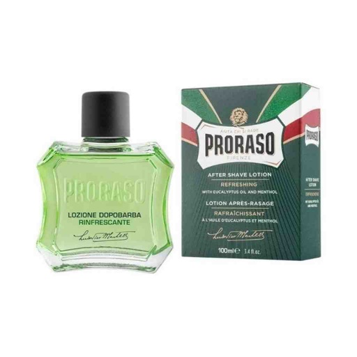 PRORASO Lotion après-rasage green refresh 100ml
