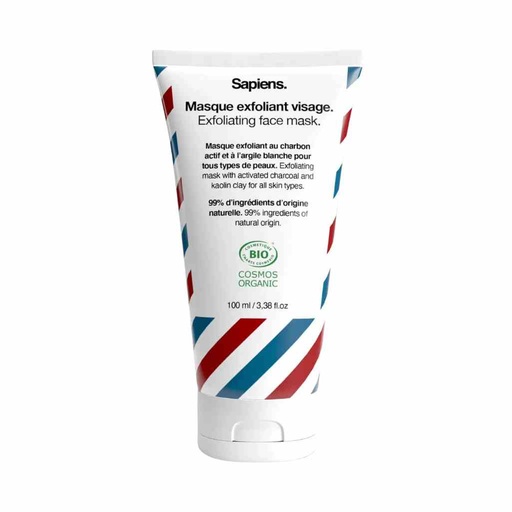 [SAPI-070722-XMEV] SAPIENS Masque exfoliant visage BIO 100ml