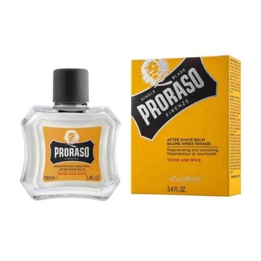 [PRO-400785] PRORASO Baume après-rasage wood & spice 100ml