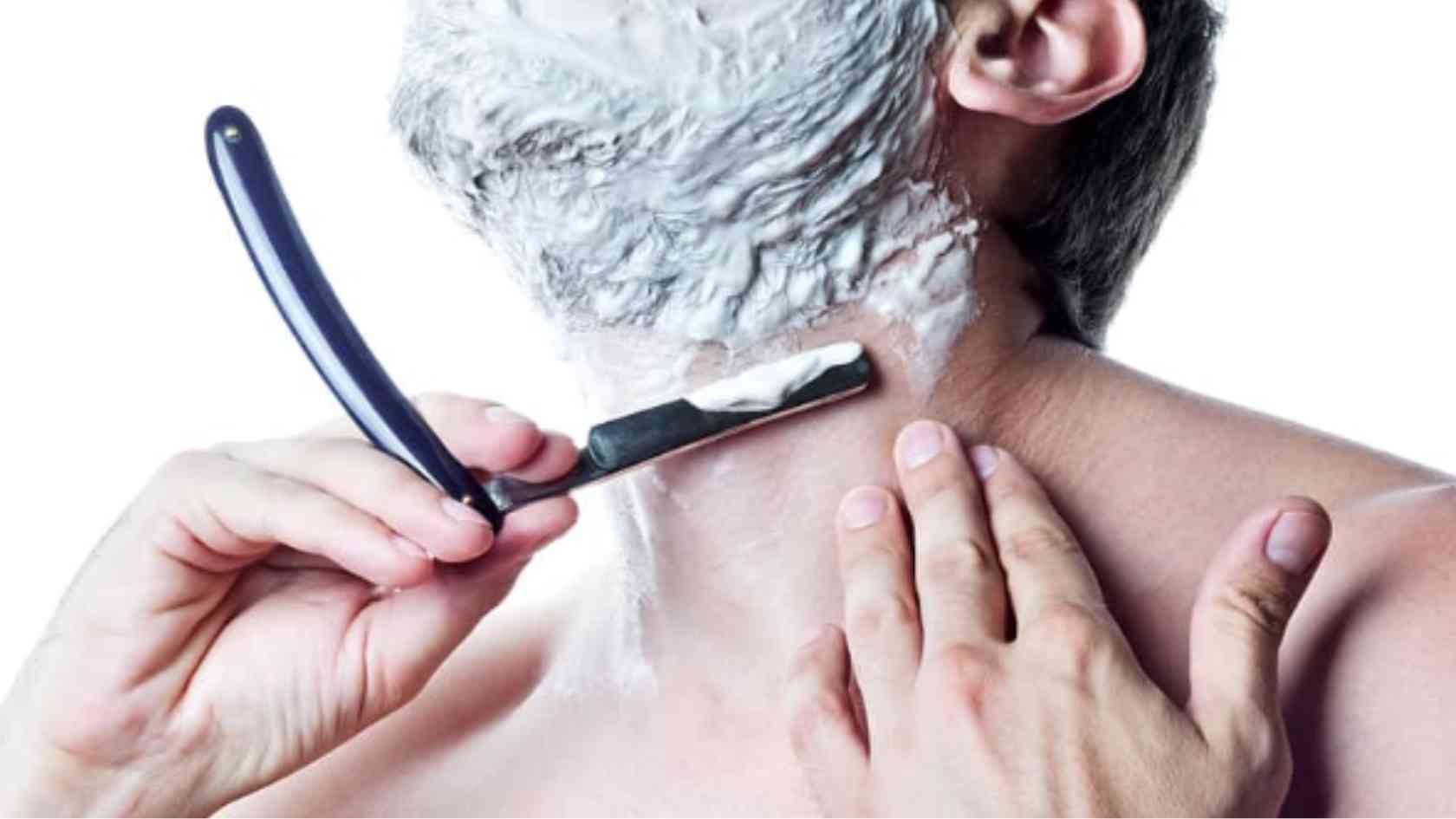 Как бриться безопасной бритвой. Бритва для мужчин. Техника бритья т образной бритвой. Кожа бритьё. Бритье лица.