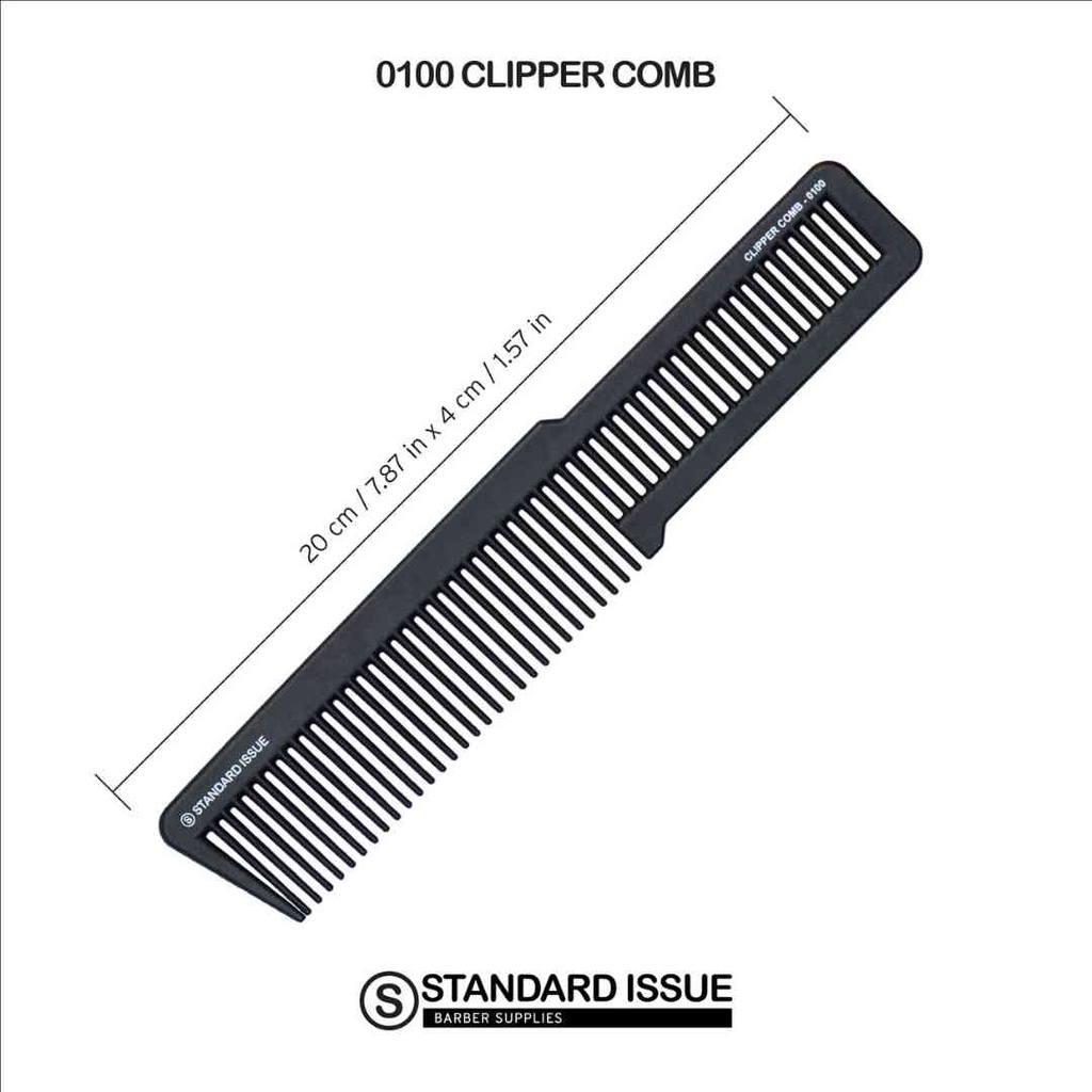 STANDARD ISSUE Comb - 0100 - Clipper Comb