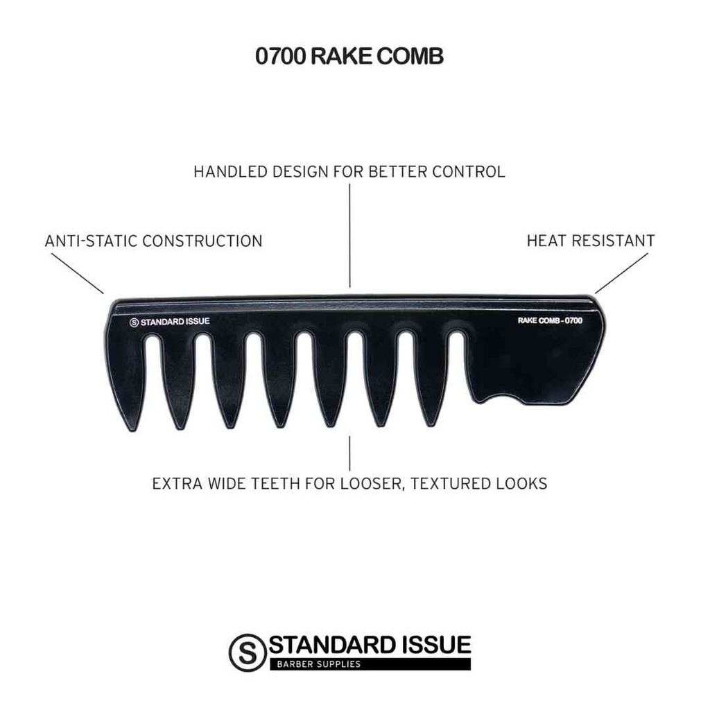 STANDARD ISSUE Comb - 0700 - Rake Comb