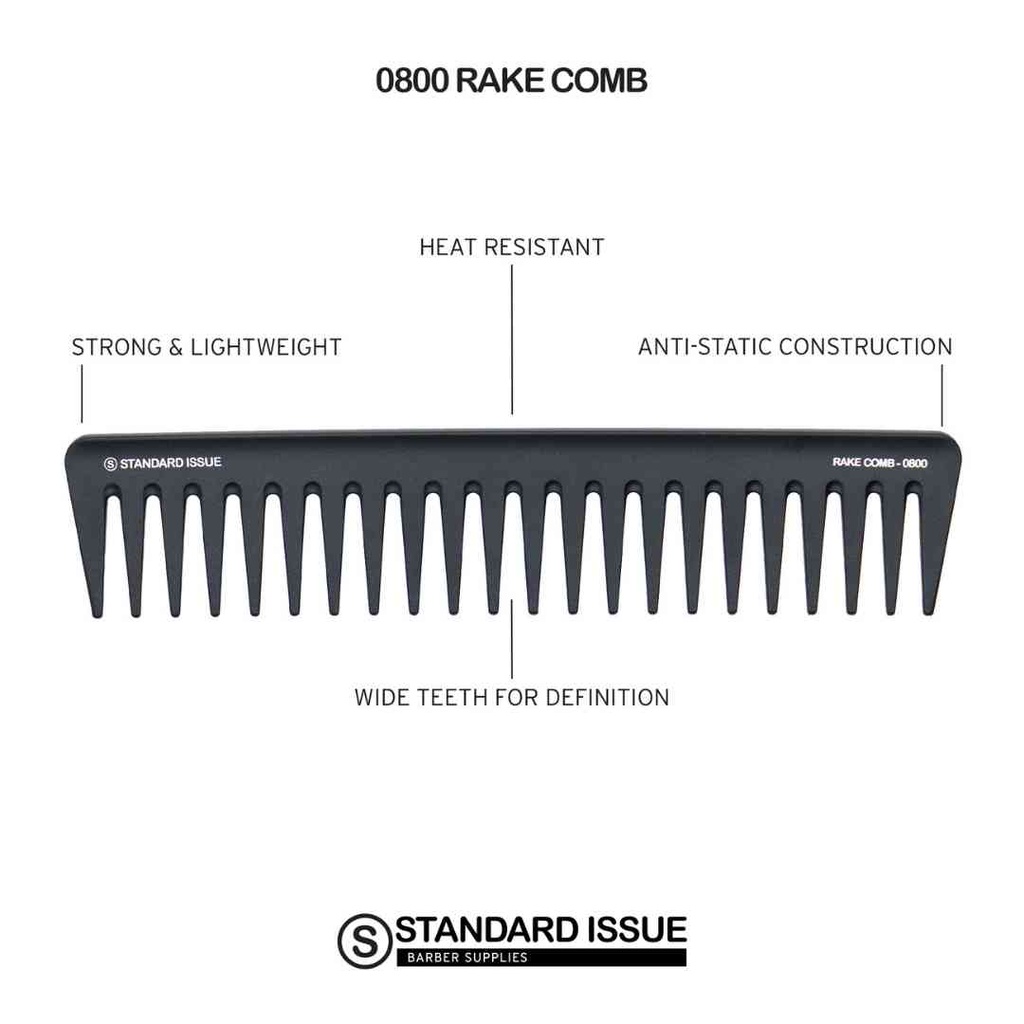 STANDARD ISSUE Comb - 0800 - Rake Comb