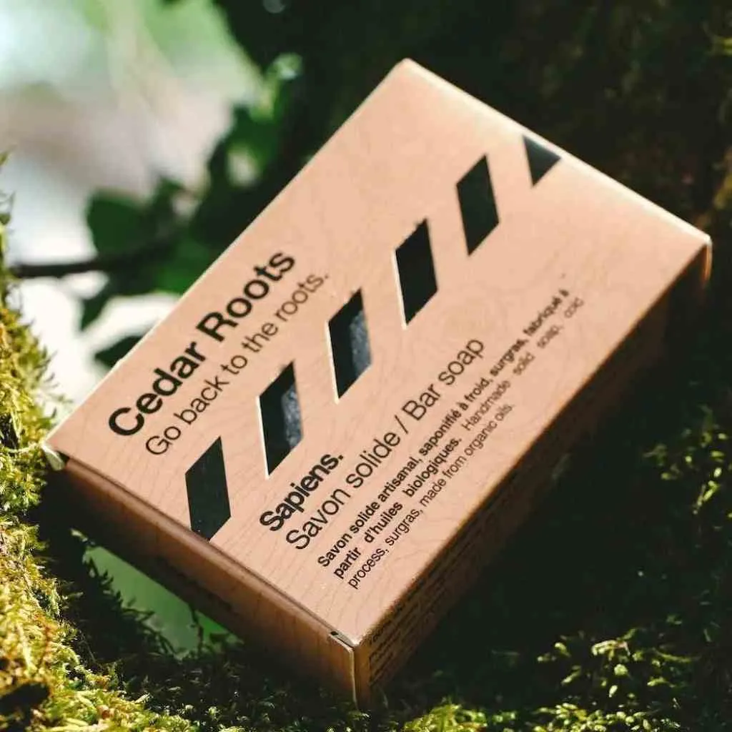 SAPIENS Savon solide - Cedar Roots (2).webp