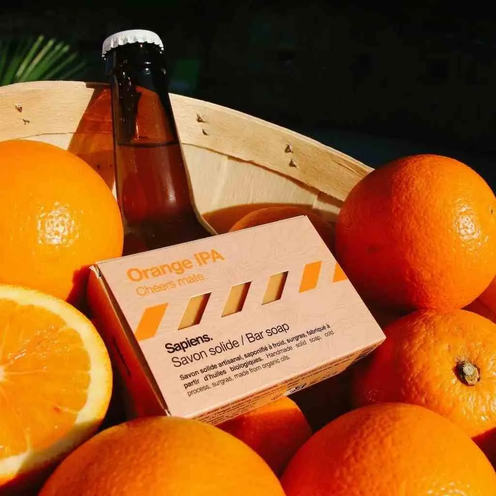 SAPIENS Savon solide - Orange IPA (2).webp