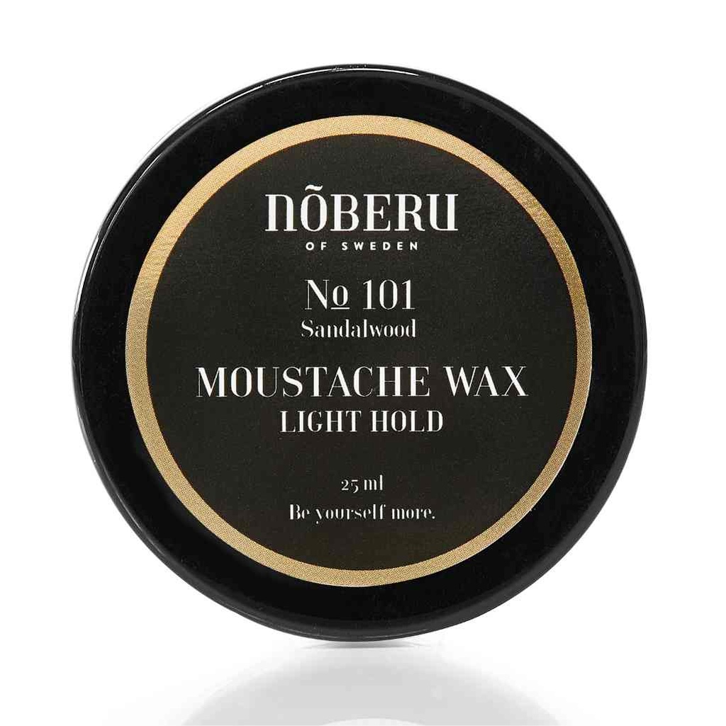 NOBERU Cire à moustache sandalwood - Light 25ml