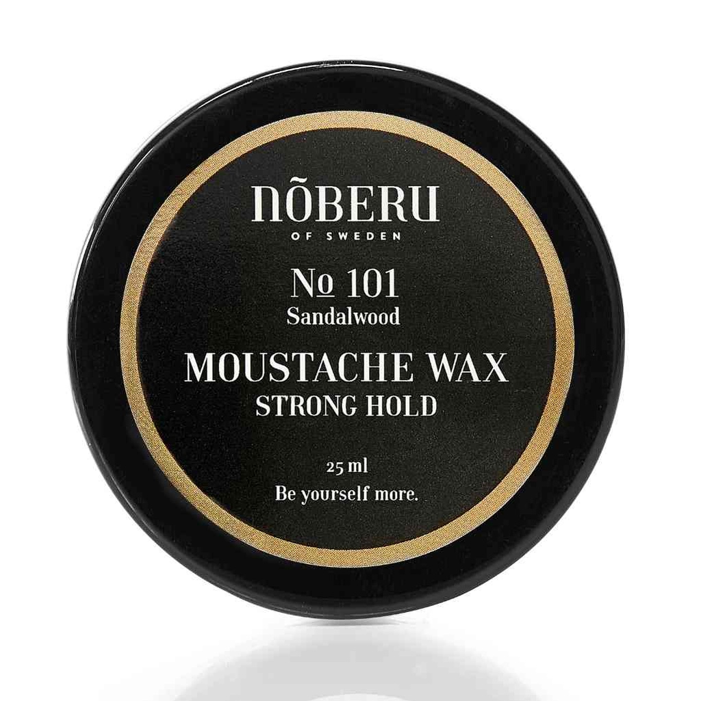NOBERU Cire à moustache sandalwood - Strong 25ml