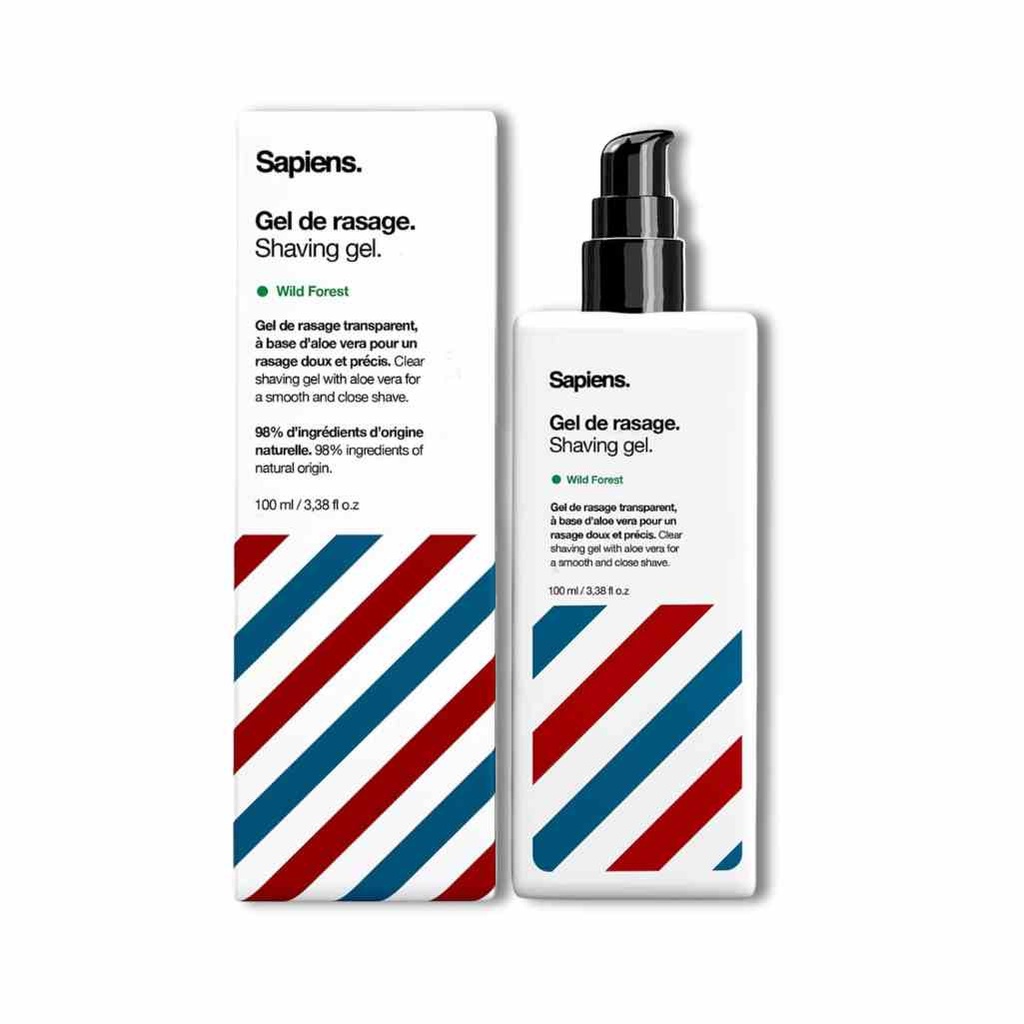 SAPIENS Gel de rasage transparent 100ml
