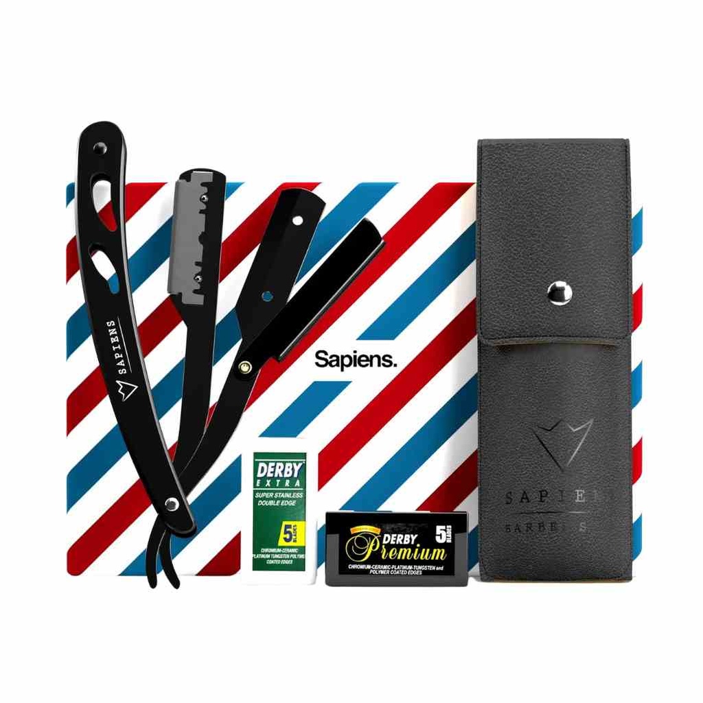 [SAPI-151121-XXS1] SAPIENS Rasiermesser für Barbiere (Black)