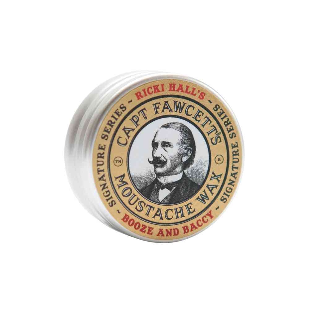 [223015S] CAPTAIN FAWCETT Schnurrbartwachs - Booze & Baccy von Ricki Hall 15ml