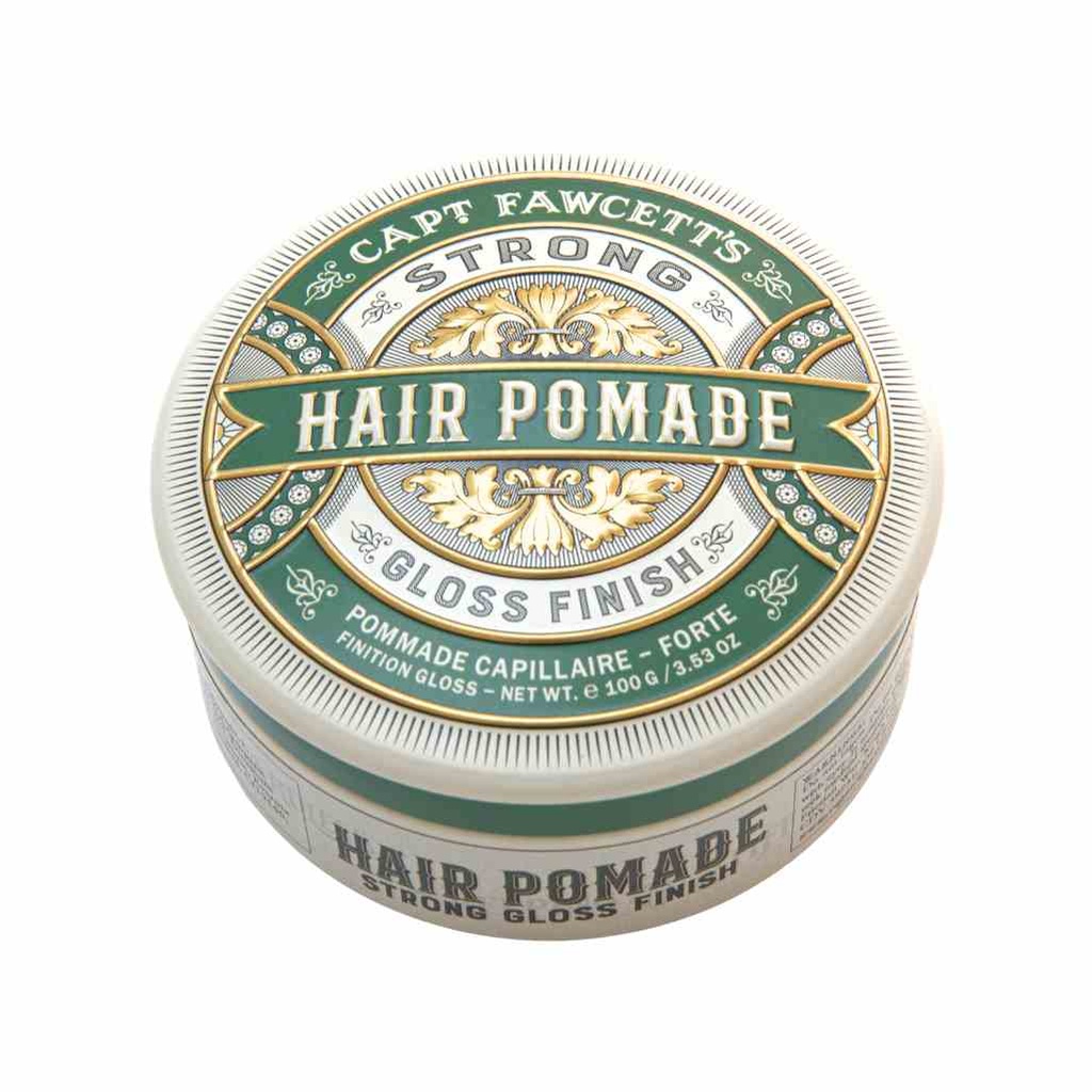 [5601STR100S] CAPTAIN FAWCETT Starke Halt Pomade (Grün) 100g
