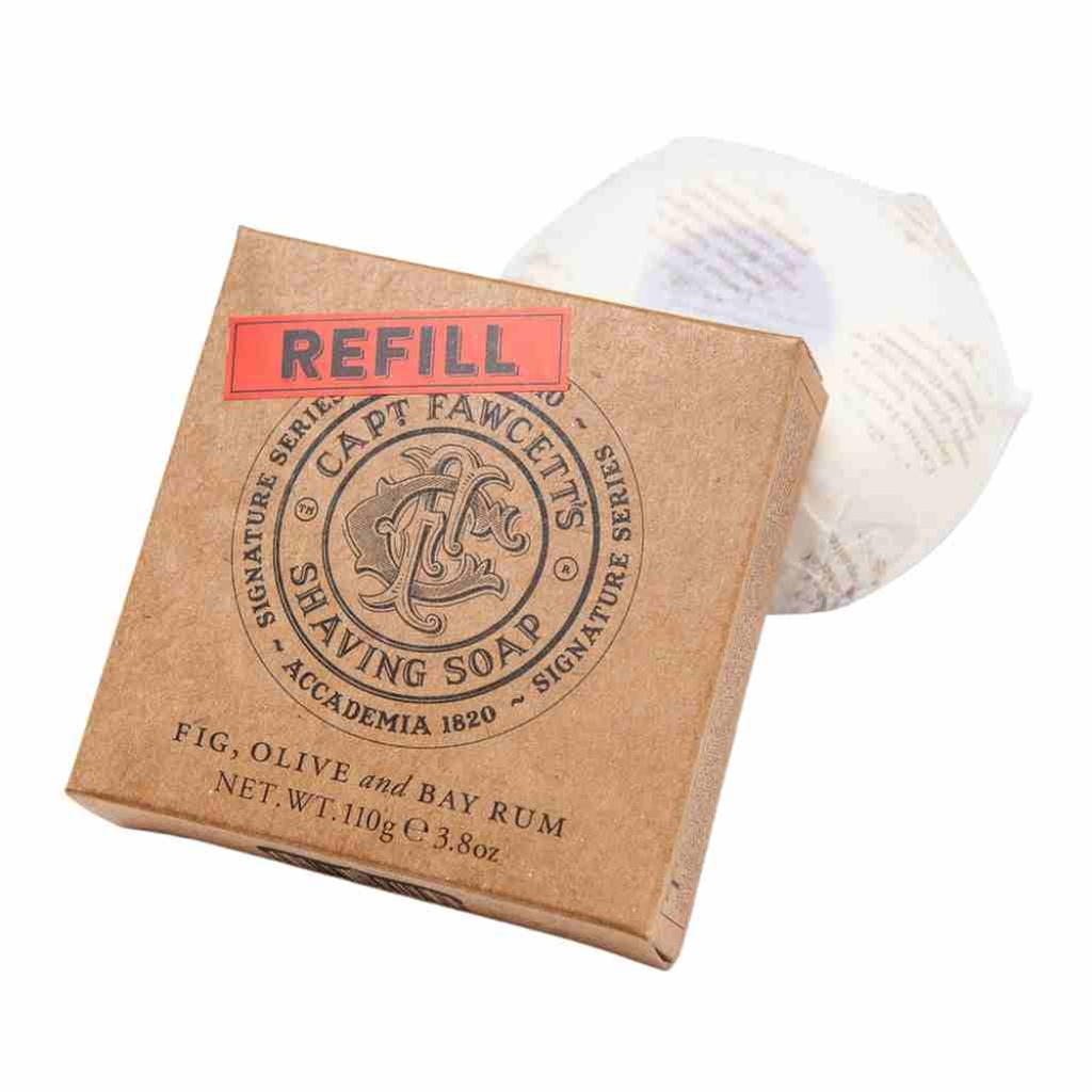 [4432REFS] CAPTAIN FAWCETT Nachfüllpackung für Scapicchio Rasierseife 110g