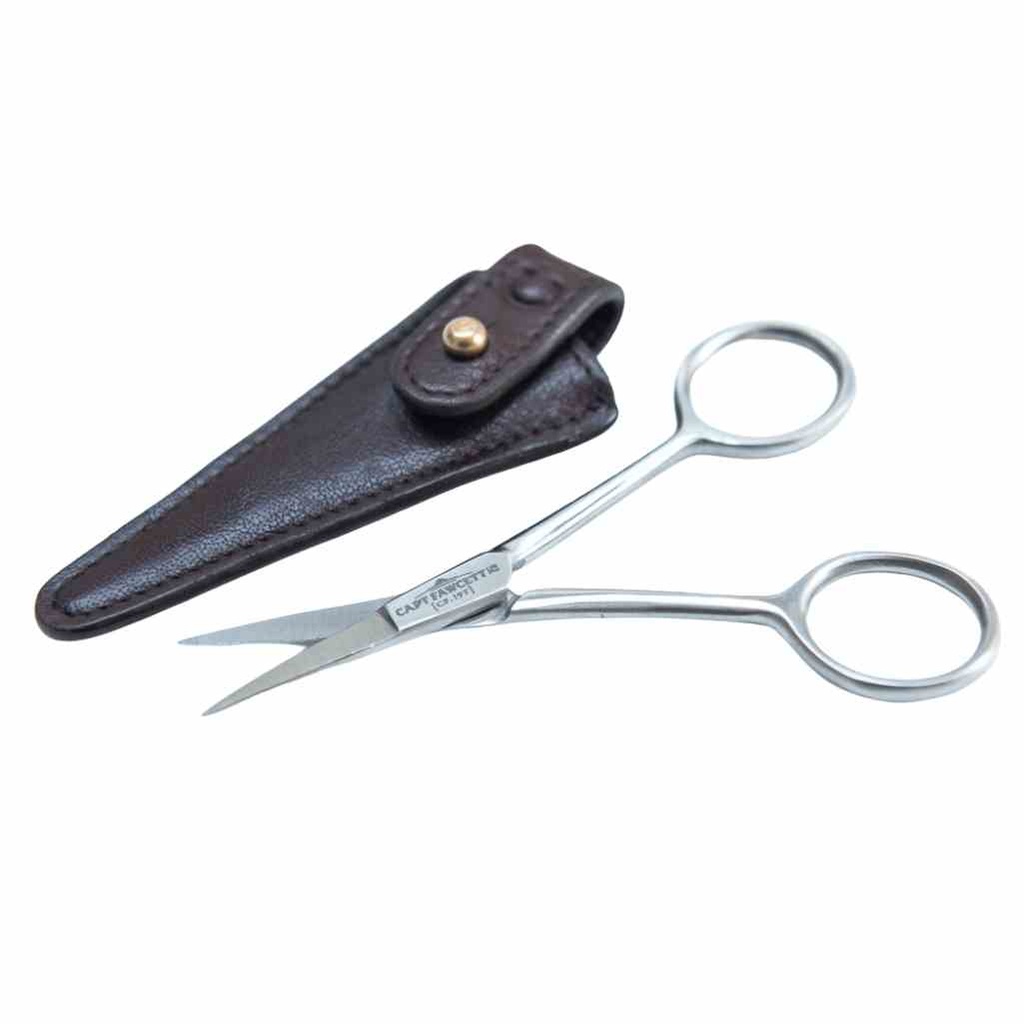 [00903SCISS] CAPTAIN FAWCETT Friseurschere mit Ledertasche