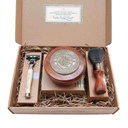 CAPTAIN FAWCETT Coffret cadeau - Scapicchio : Savon à Raser, Blaireau et Rasoir