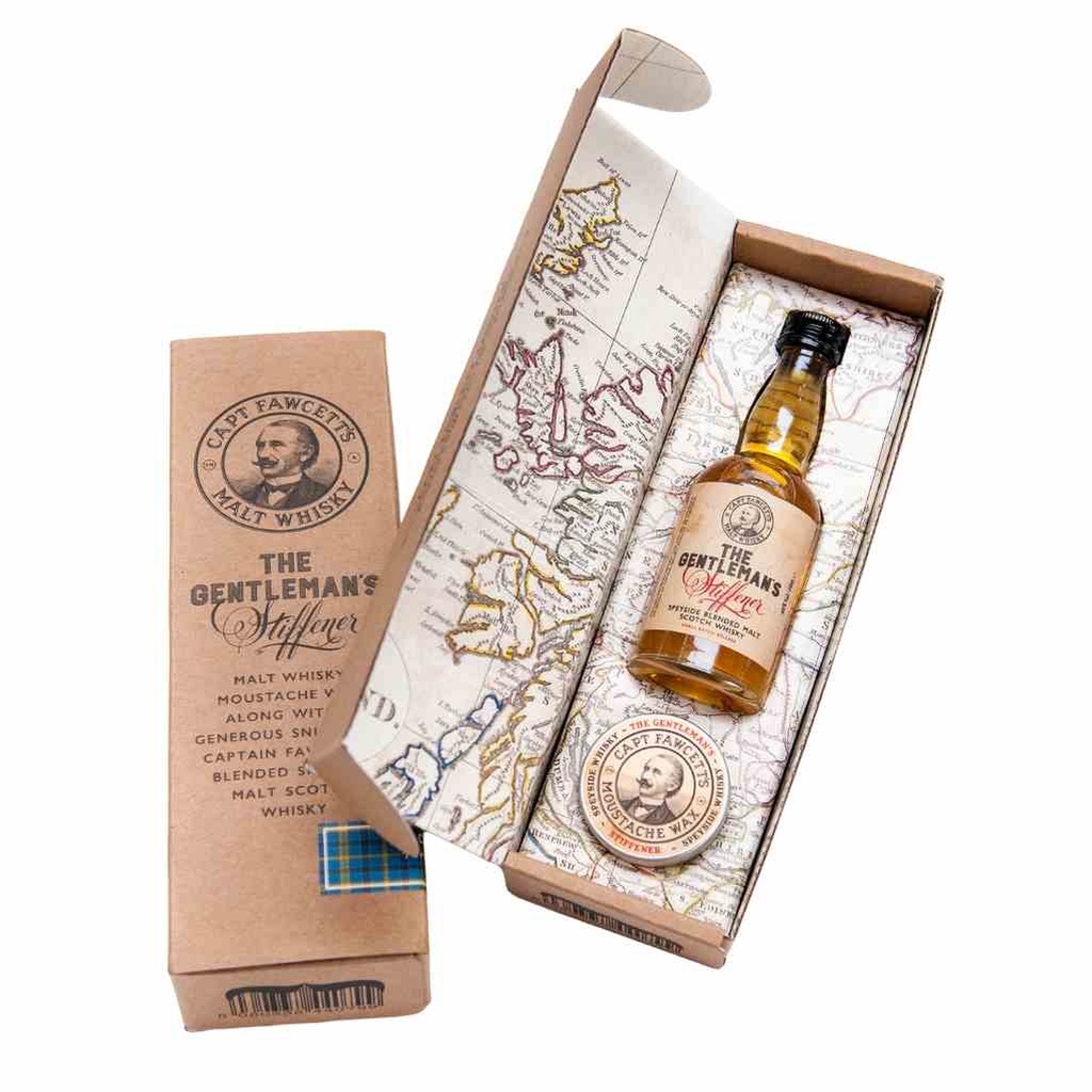 CAPTAIN FAWCETT Coffret cadeau Whisky and cire