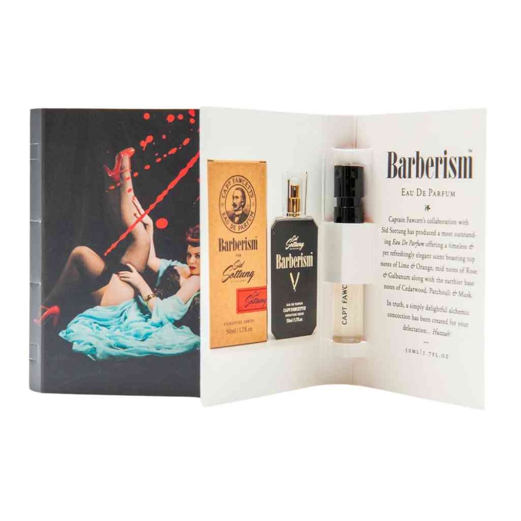 [905262EDPS] CAPTAIN FAWCETT Échantillon d'eau de Parfum - Barberism de 2 ml