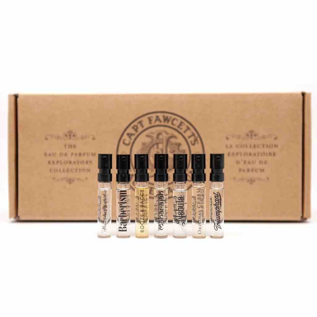 CAPTAIN FAWCETT Pack de 6 Échantillons