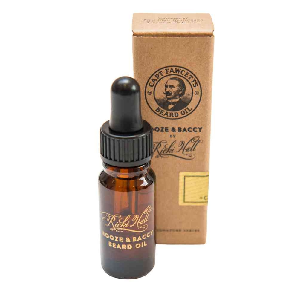 [113010S] CAPTAIN FAWCETT Bartöl - Booze & Baccy von Ricki Hall  (10ml)