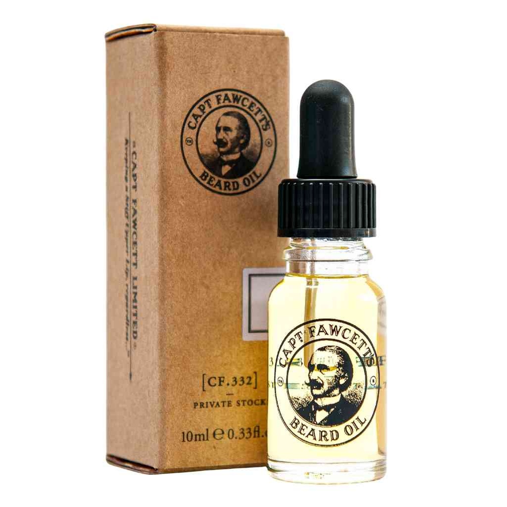 CAPTAIN FAWCETT Huile à barbe - Private Stock 