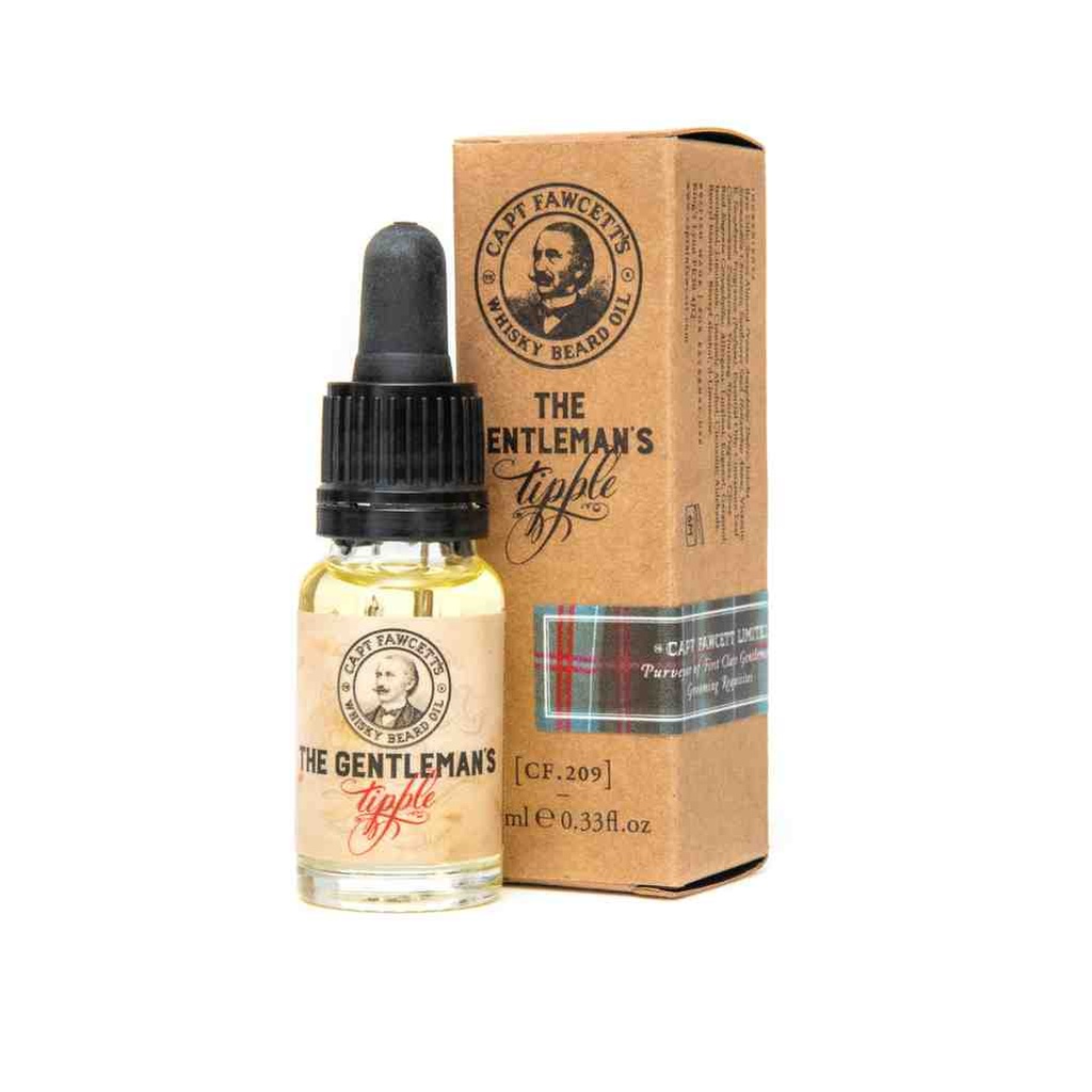 [112710S] CAPTAIN FAWCETT Bartöl - Whisky Gentleman's Tipple  (10ml)
