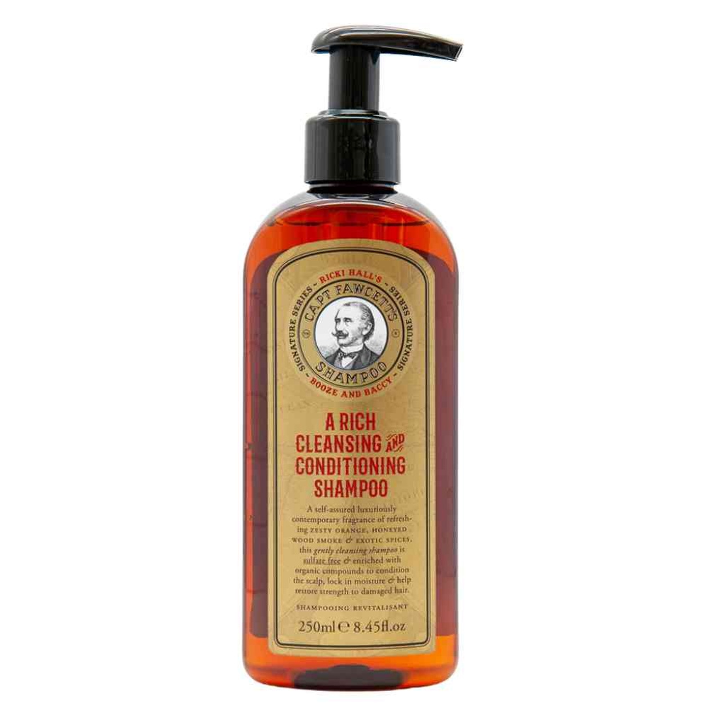 [5530250S] CAPTAIN FAWCETT Shampoing - Booze & Baccy de Ricki Hall (250ml)
