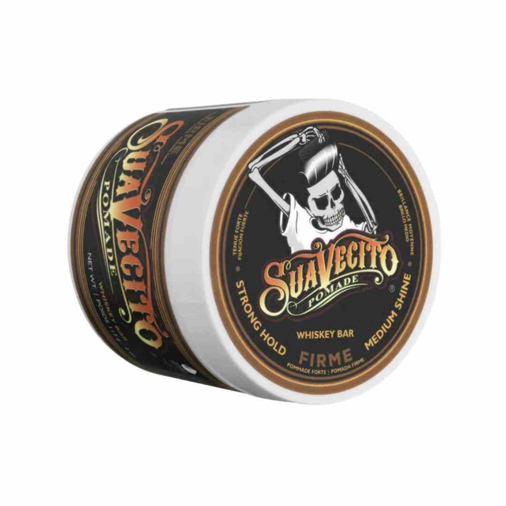 SUAVECITO Whiskey Bar Firme Hold Pomade