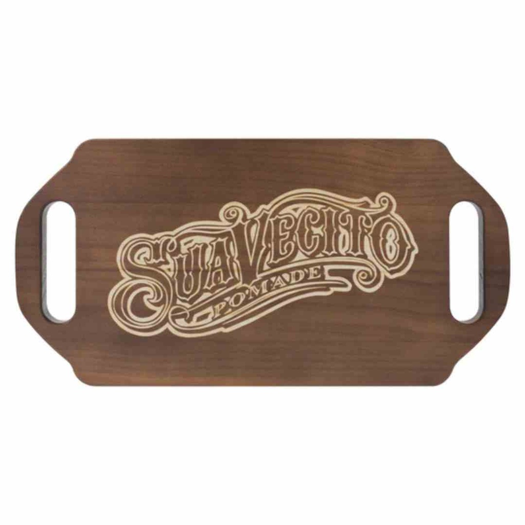 [SUA-M940NN] SUAVECITO Miroir en bois à double poignée (Black)