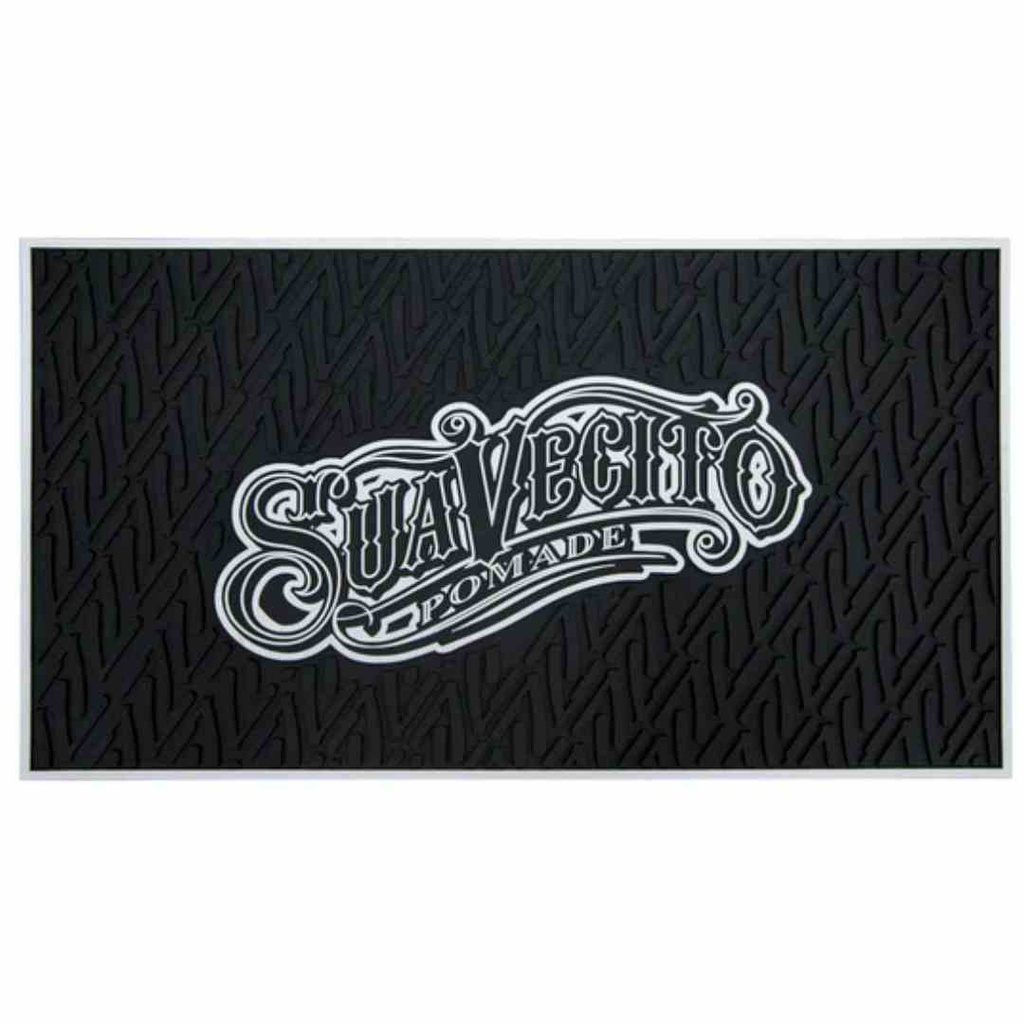 [SUA-M595NN] SUAVECITO Tapis de barbier (noir)