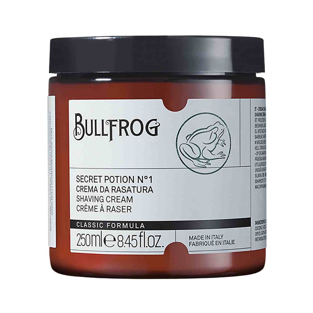[U002020060048H] BULLFROG Rasiercreme 250ml (Potion Secret N°1)