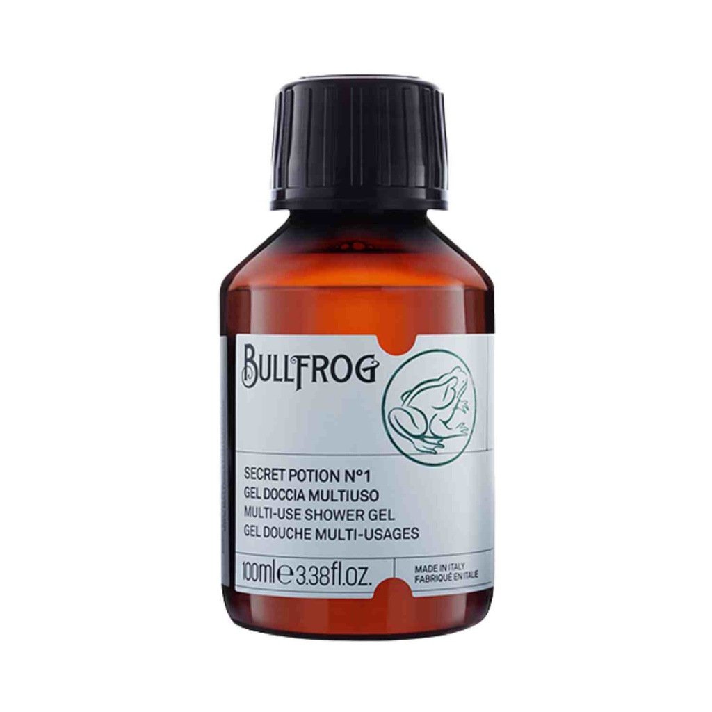 [U001040100007H] BULLFROG Gel douche multi-actions 100ml (Potion Secret N°1)