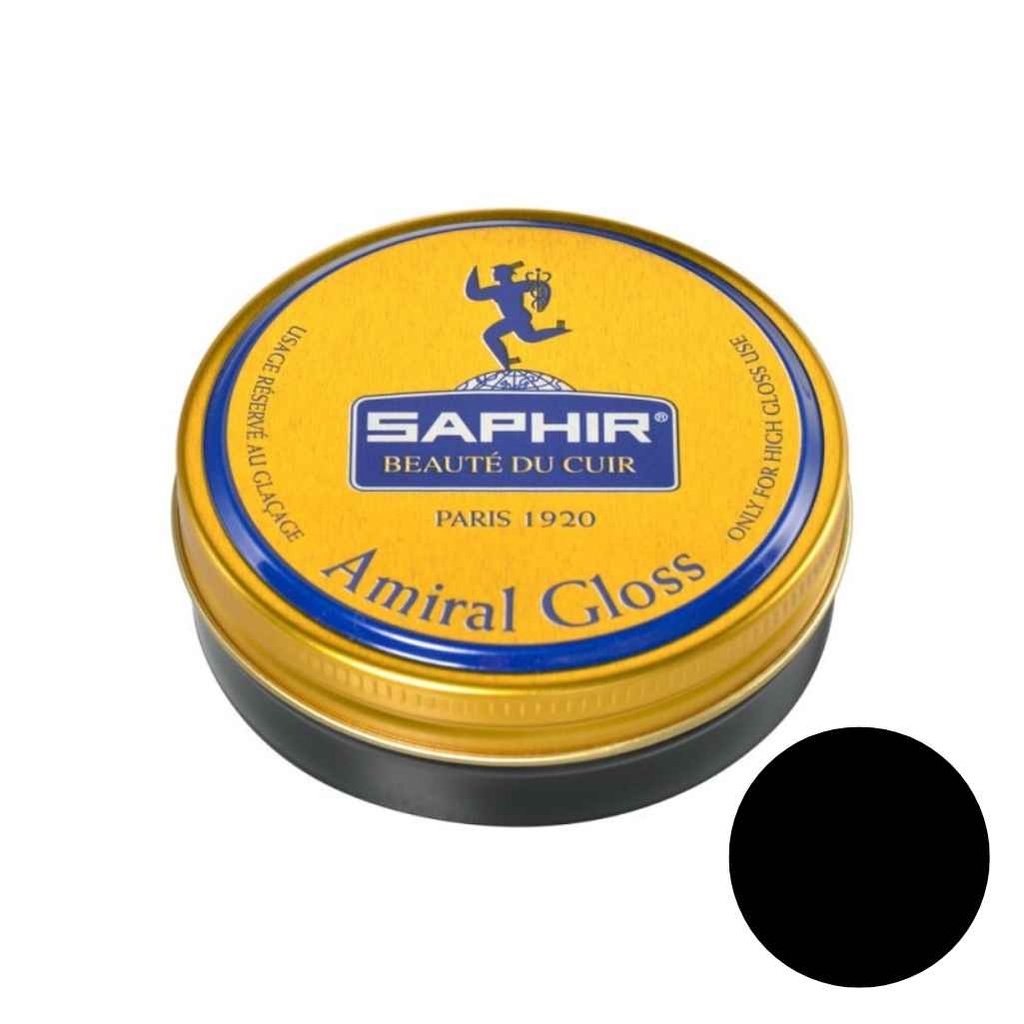 [SBC-0062016] SAPHIR Amiral gloss 50ml (01 Noir)