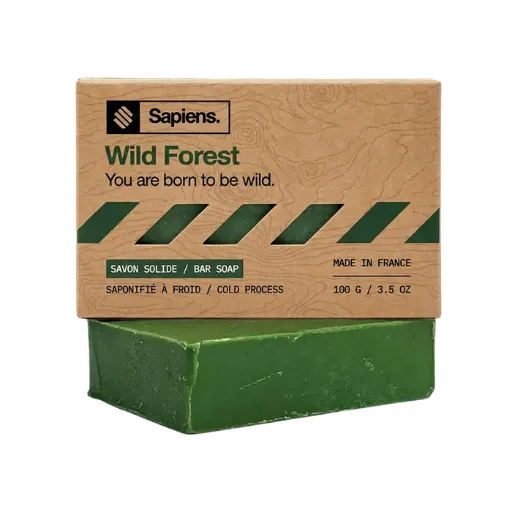 [SAPI-061022-XSV1] SAPIENS Festseife – Wild Forest 100g