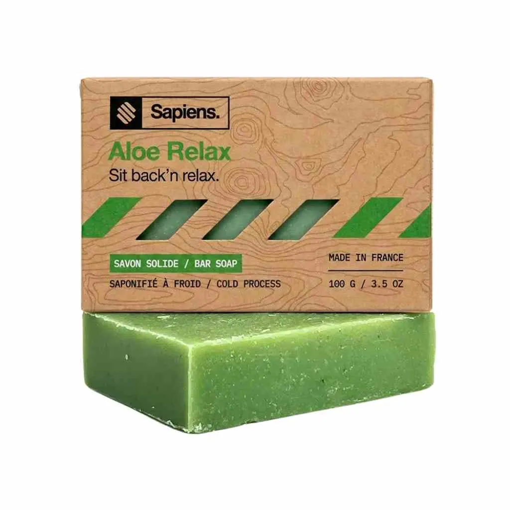 SAPIENS Festseife - Aloe Relax 100g