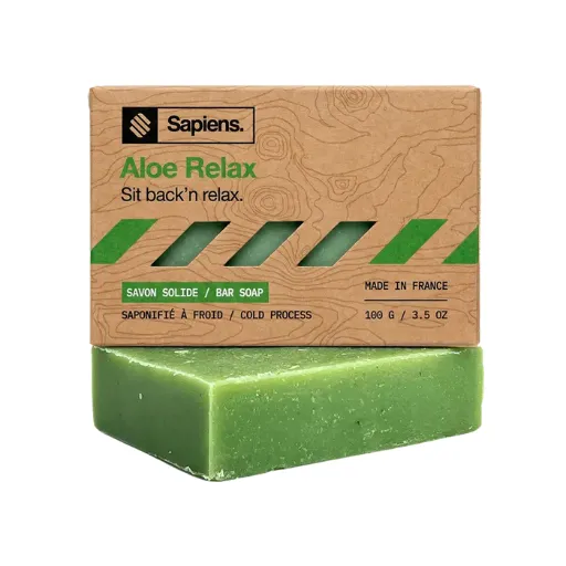 [SAPI-131022-XSV6] SAPIENS Festseife - Aloe Relax 100g