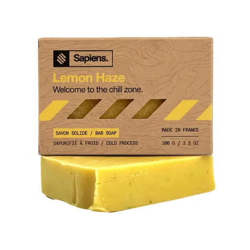 [SAPI-131022-XSV8] SAPIENS Festseife - Lemon Haze 100g