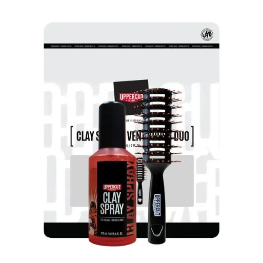 UPPERCUT DELUXE Duo Pack - Clay Spray & Vent brush