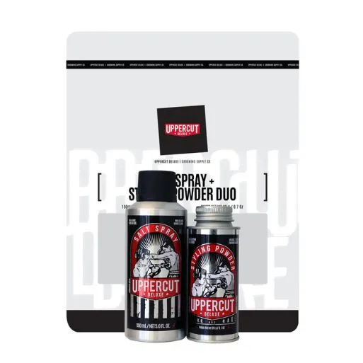 UPPERCUT DELUXE Duo Pack Salt Spray + Styling Powder