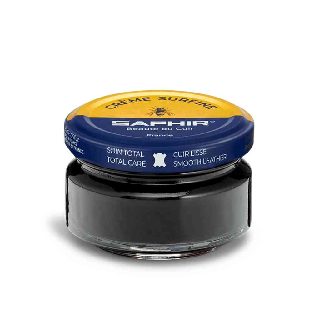 [SBC-0032019] SAPHIR Crème surfine pot 50ml (01 Noir)