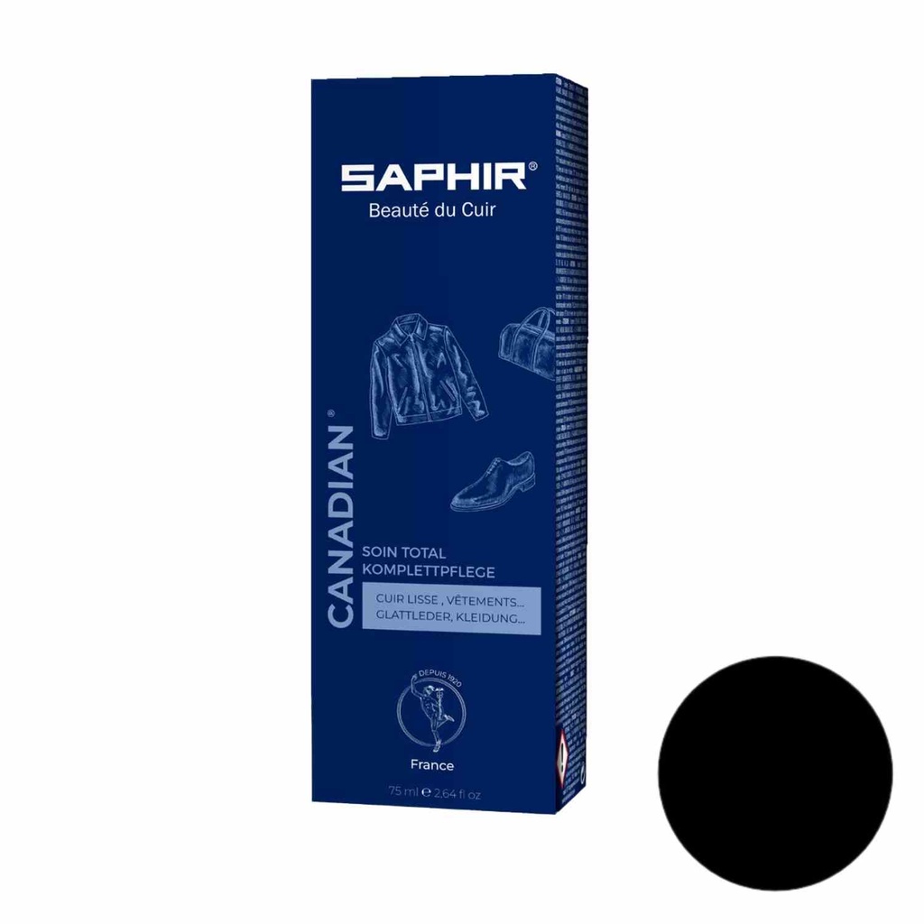 [SBC-0043015] SAPHIR Pflegecreme Canadian 75ml (01 NOIR)