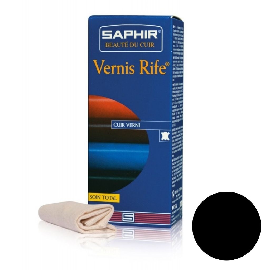 [SBC-0404014] SAPHIR Vernis rife liquide 100ml (01 Noir)