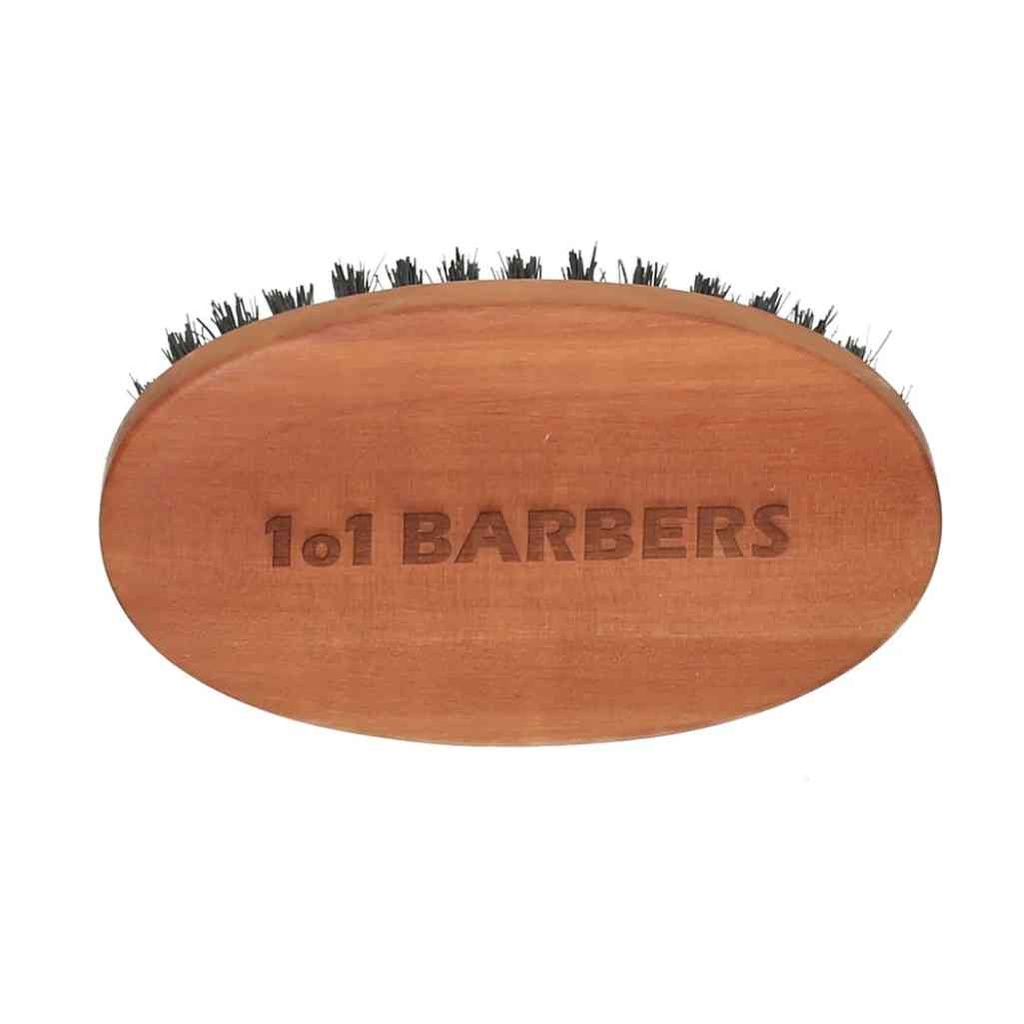 [1o1-BUE-0021] 1o1BARBERS Bartbürste oval 74x39mm