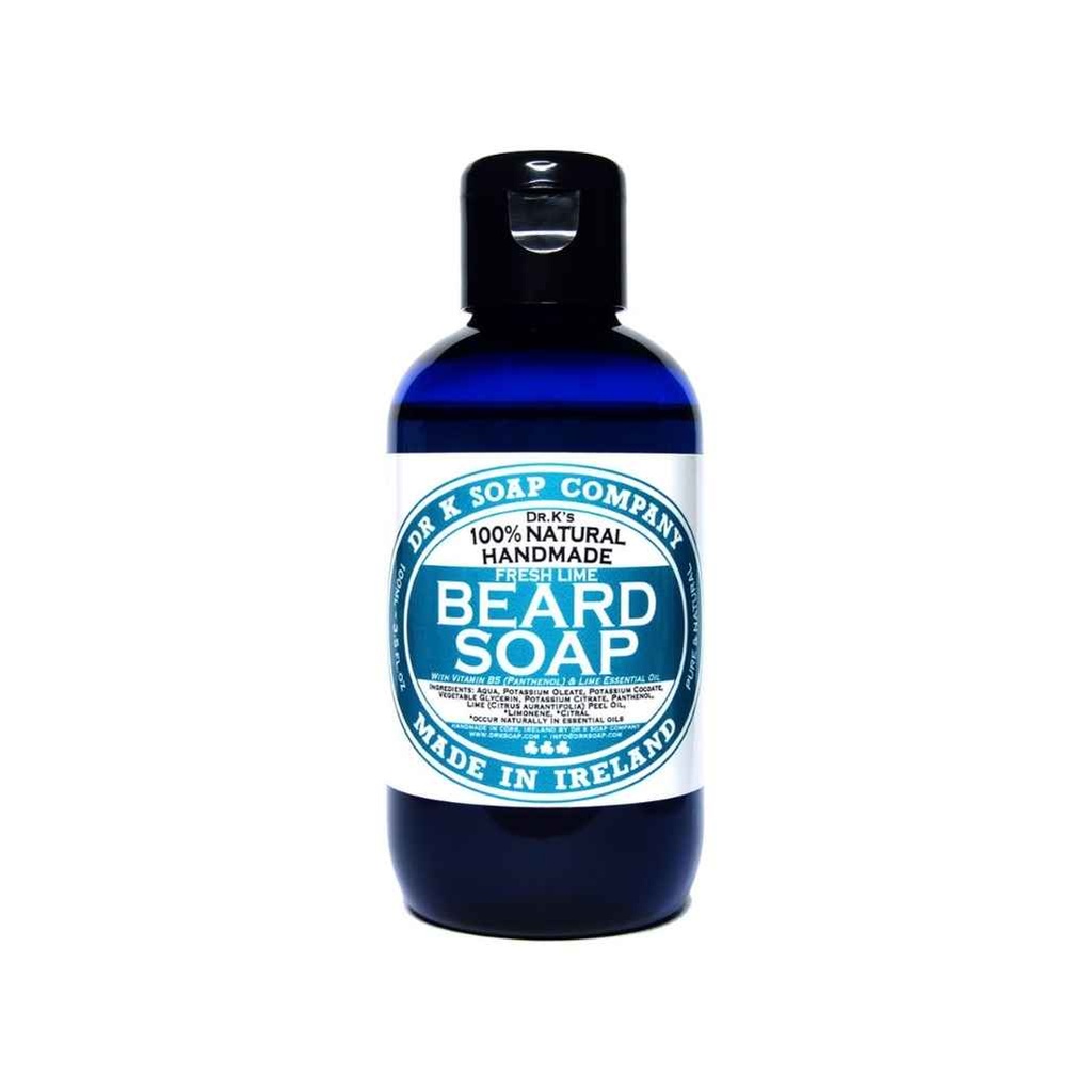 DR.K Savon à barbe fresh lime 100ml