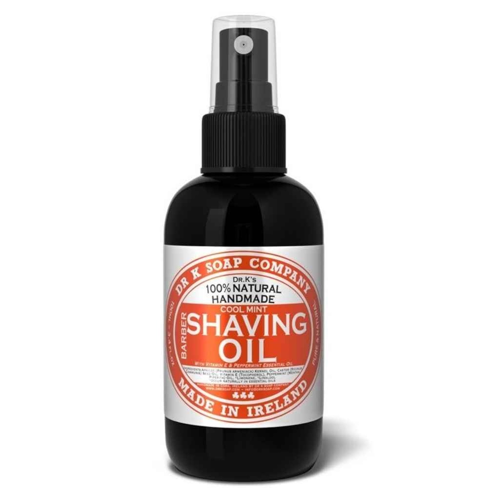 DR.K Huile de rasage cool mint 100ml