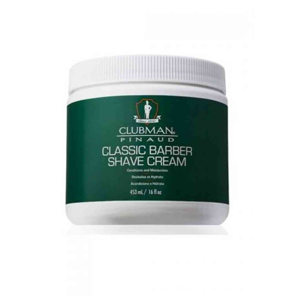 CLUBMAN PINAUD Crème à raser classic barber 453ml