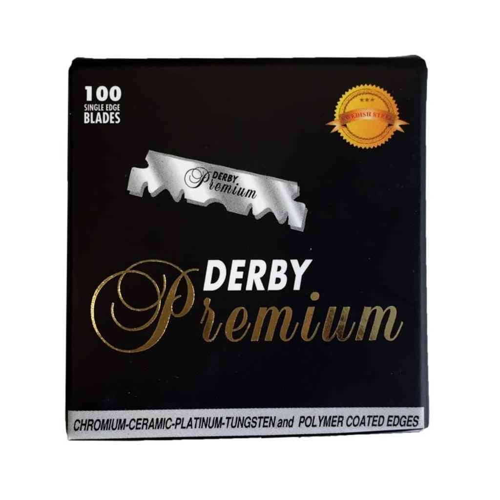 DERBY Rasierklingen premium single edge 100 Stück