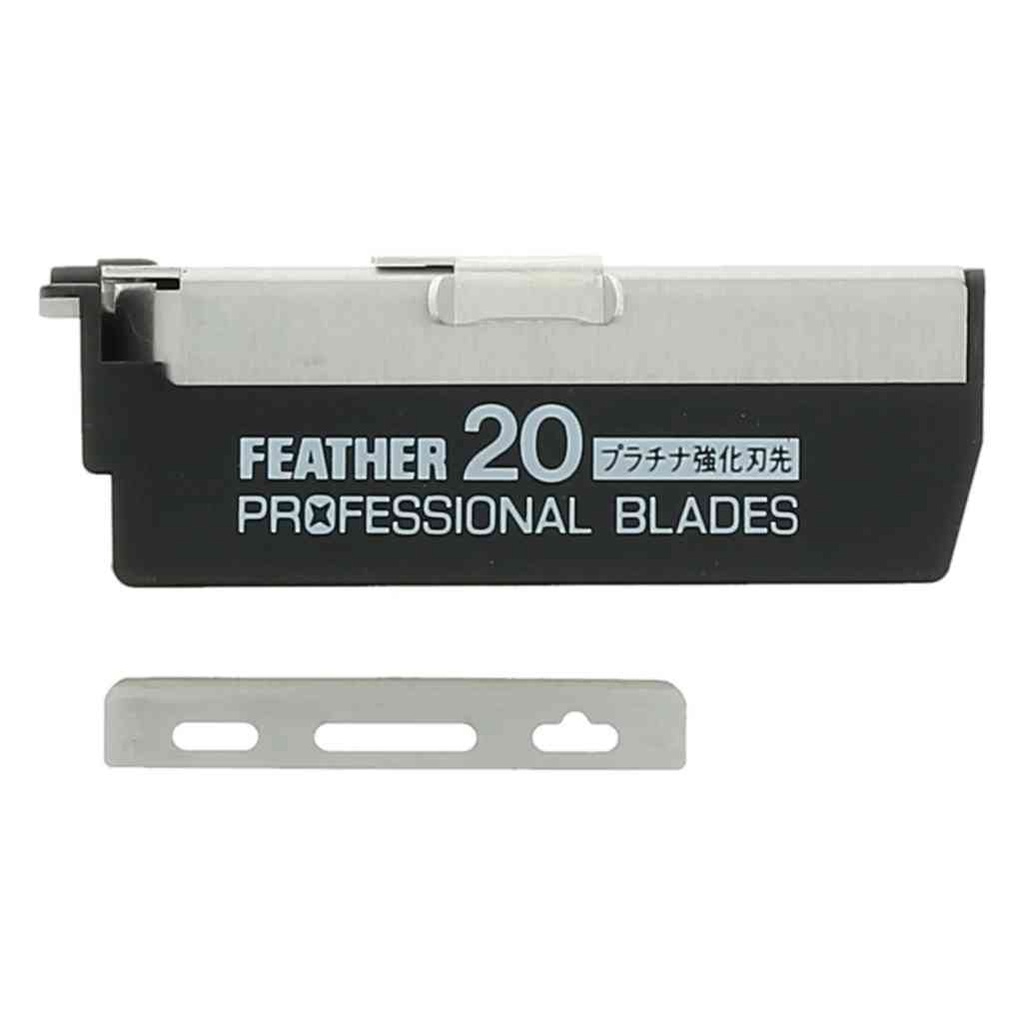 1o1BARBERS Feather professional Rasierklingen 20 Stück