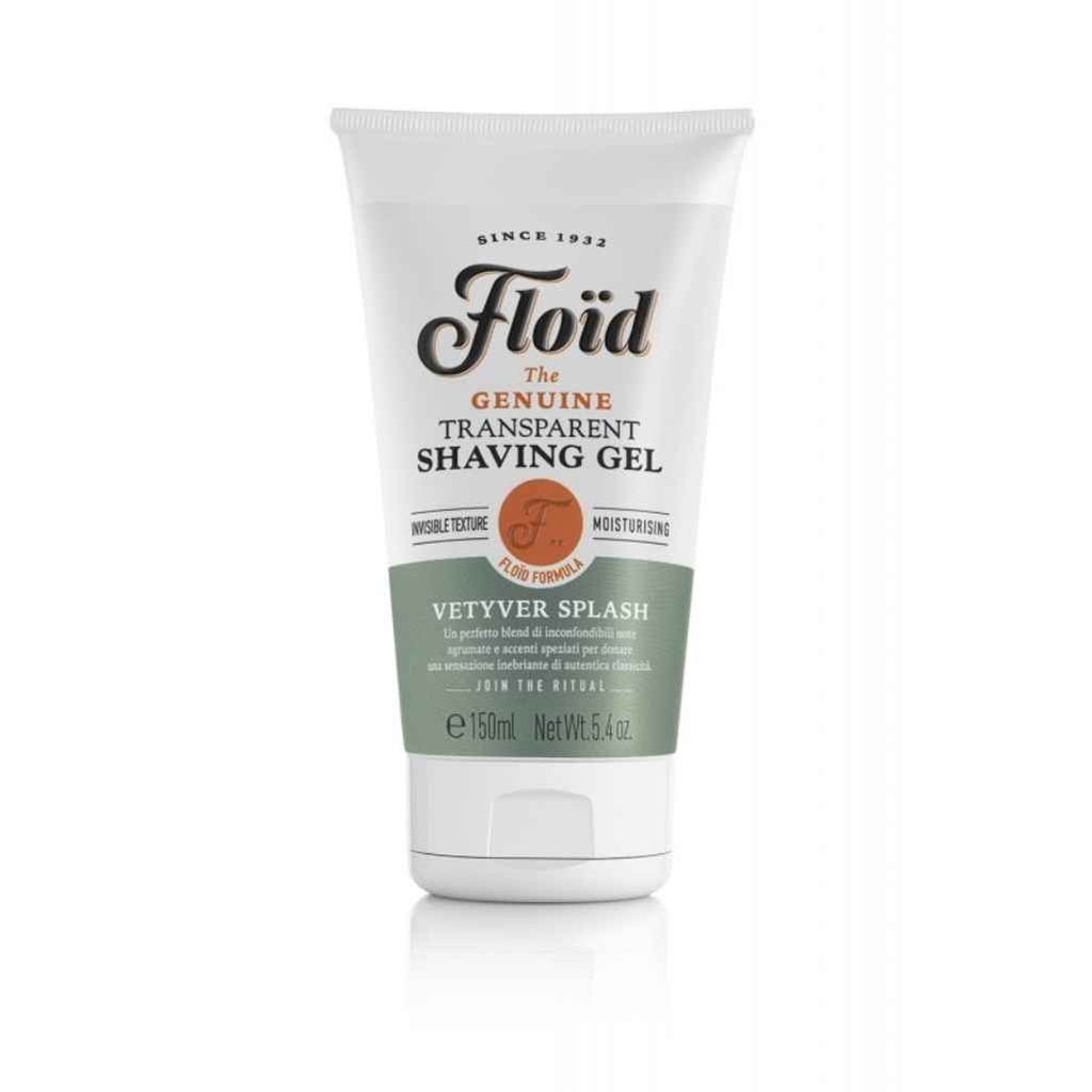 FLOID Gel de rasage transparent vetyver splash 150ml