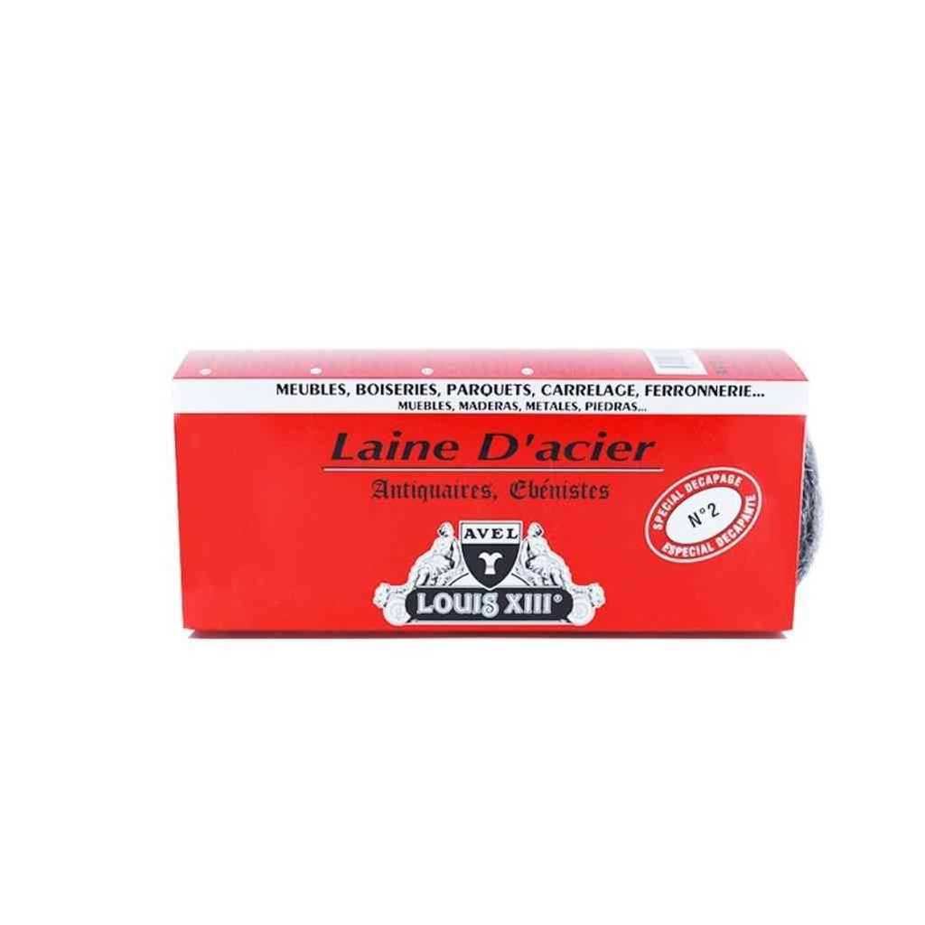 LOUIS XIII Laine d'acier n°2 décapage 200g